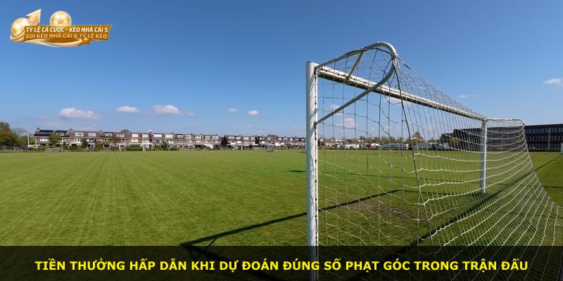 Tiền thưởng hấp dẫn khi dự đoán đúng số phạt góc trong trận đấu