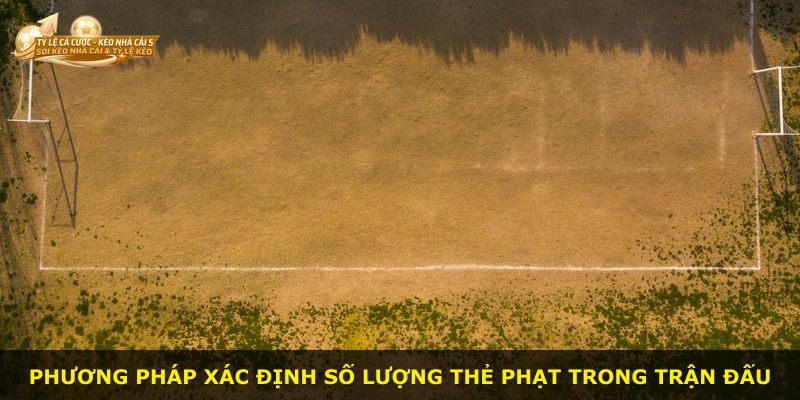 Phương pháp xác định số lượng thẻ phạt trong trận đấu