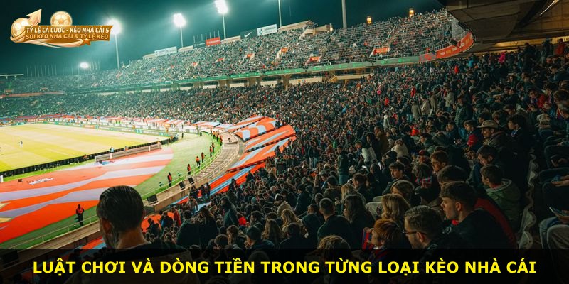 Luật chơi và dòng tiền trong từng loại kèo nhà cái