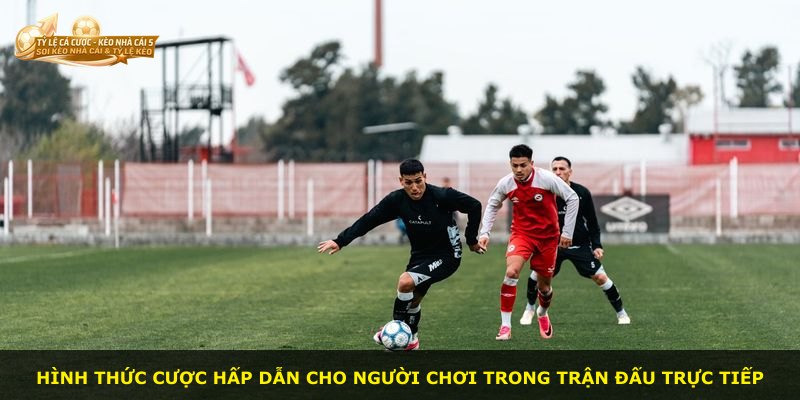 Hình thức cược hấp dẫn cho người chơi trong trận đấu trực tiếp