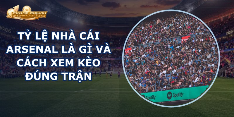Tỷ Lệ Nhà Cái Arsenal